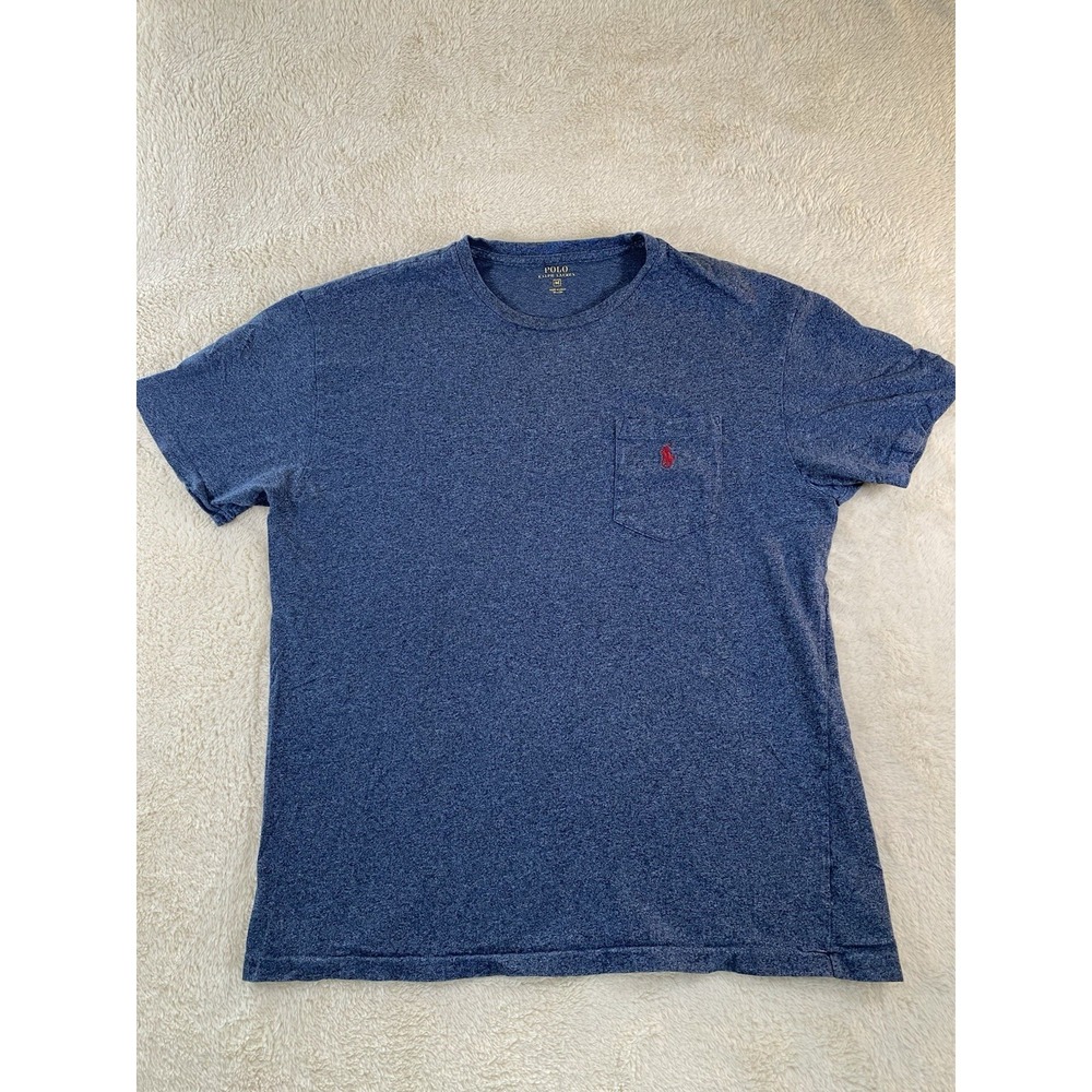 Polo Ralph Lauren Men's Blue Short Sleeve T-Shirt Size Medium